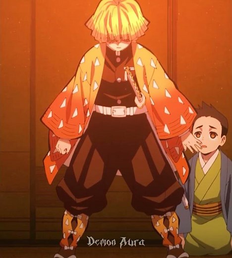 zenitsu agatsuma vs Tongue Demon ⚡😱 | Demon Slayer #demonslayer #shorts #animeedit