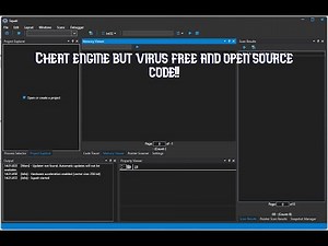 How to get CheatEngine without a virus (opensource code)