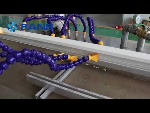 UPVC window profile production line