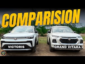Base Variant Comparison🚗 25000 Price Difference💸 Grand Vitara Sigma vs Victoris LXI - SalahCar