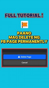 5.8K views · 76 reactions | PAANO MAG DELETE NG FACEBOOK PAGE PERMANENTLY #FBPage #paanomagdelete #howto #tutorial #tipsandtricks | Tutorial vibes | Facebook