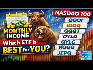 Which Nasdaq-100 Monthly Income ETFs Fits You Best? QQQI QYLD JEPQ QQQT