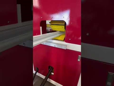 PVC window profile extrusion machine