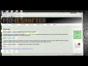 How to Install MineShafter|Tutorials