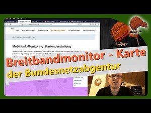 Netzabdeckungkarte der Bundesnetzagentur