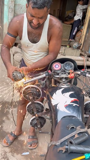 handle modified bullet #shortsviral #splendor #modified