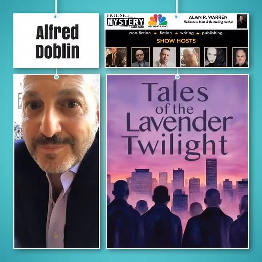 Full Interview: https://shows.acast.com/houseofmysteryradio/episodes/alfred-doblin-tales-of-the-lavender-twilight Buy the Book! https://rattlinggoodyarns.com/authors/alfred-p-doblin/ | Alan R Warren Author