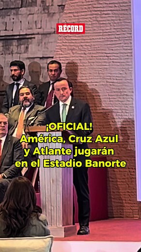 América, Cruz Azul y Atlante en Nuevo Estadio Banorte