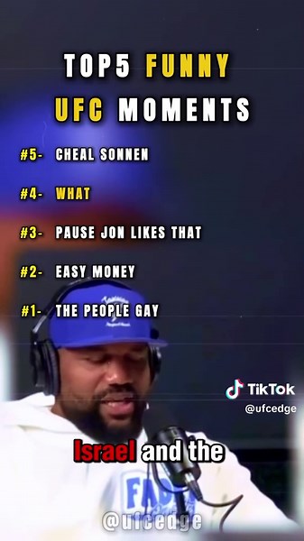 Top 5 Hilarious UFC Moments You Can't Miss