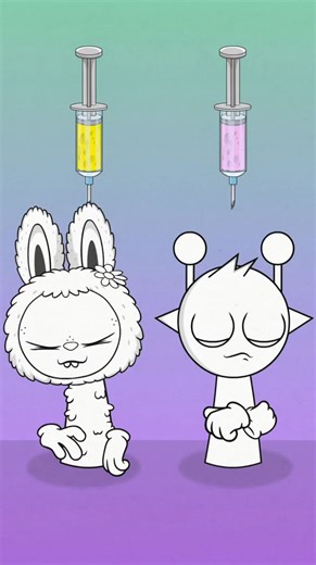 Labubu vs Simon! COLOR SWAP😱 #animation #colors #funny #trending #labubu #sprunki #incredibox | Fazrieren Gun