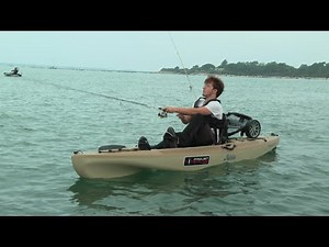La pêche en kayak à pédales