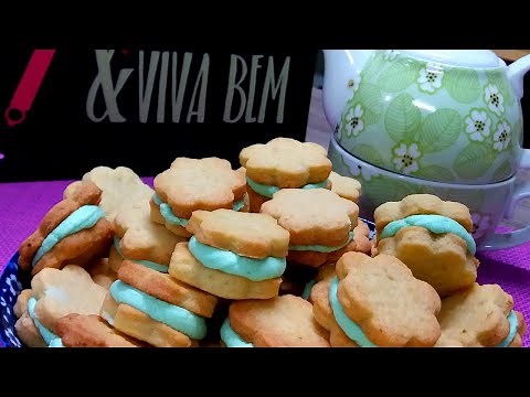 BOLACHA RECHEADA - Recheio de limão
