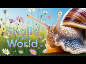 Snail Moving in Slow Motion - You Won't Believe How It Glides!