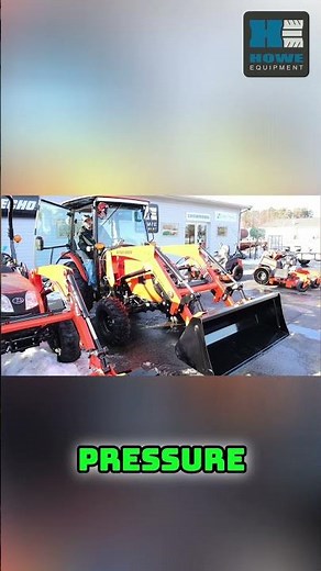 Tractor Float Function: Scoop Dirt, Protect Your Machine! #shorts