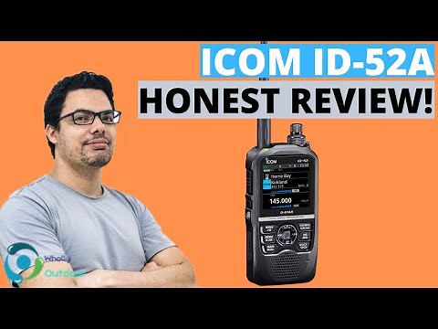 THE BEST ICOM HT! Icom ID-52A Honest Review!