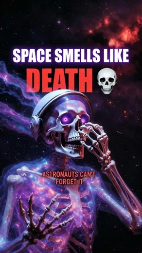 Astronauts Say Space Smells Like Burning Flesh 💀🔥#SpaceSmell #Astronauts #glexi #spacescience