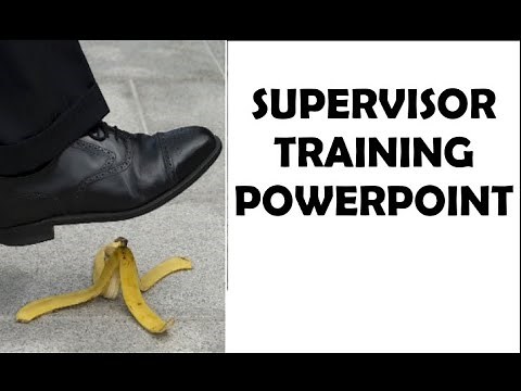 Supervisor Training PowerPoint | PPT | First-Time Supervisor and New Supervisors Full Course HR Buy