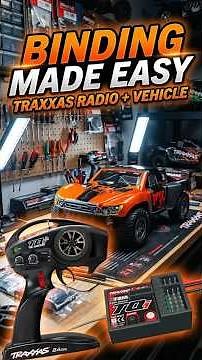 How to Bind a Traxxas TQ and TQi Radio Made Easy #beachrc #howto