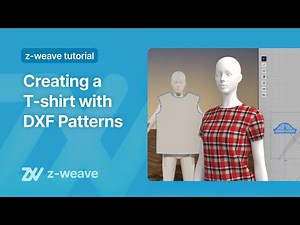 Creating a T-shirt with DXF Patterns