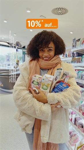 Bis zum 5.2 mit der dm-App Deinen 10%-Vorteil* erhalten und über noch mehr dm-Momente freuen.