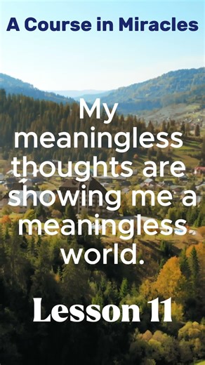 ACIM 2026 - Daily Lesson 11 #acourseinmiracles #meditation #acimmeditation