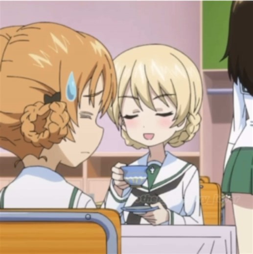 Darjeeling Girls und Panzer Anime Moments