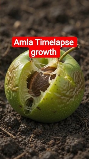 Indian Amla Growth Timelapse | Seed to Fresh Amla Fruit 🌿