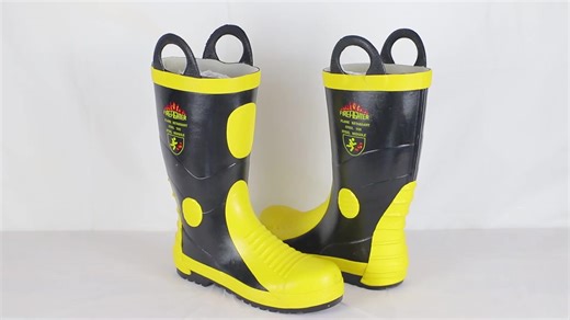 Good Quality Best Price Oil Resistant General Fire Rescue Firefighter Boots