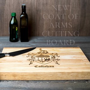3 comments | Bring a piece of personalized family history to your table with this Coat of Arms butcher block-style cutting board. Shop Now. Click the link below. https://www.creativeirishgifts.com/collections/new-arrivals/products/ke521 | Creative Irish Gifts | Facebook