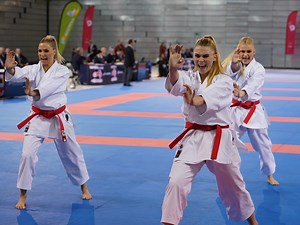 Celebrate Sunday with thrilling Female Kata action from #Karate1Madrid!! #Karate | World Karate Federation