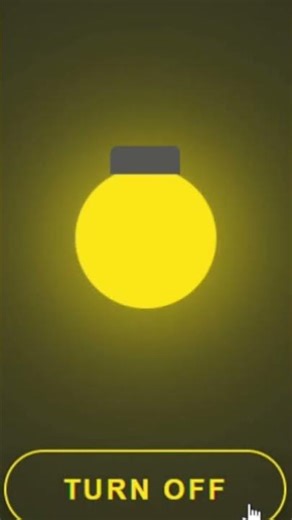 Modern Lamp Switch Effect Web Animation Tutorial 🚀