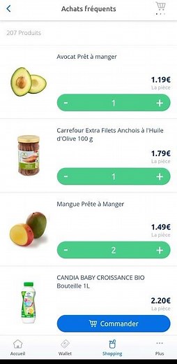 L'app Carrefour