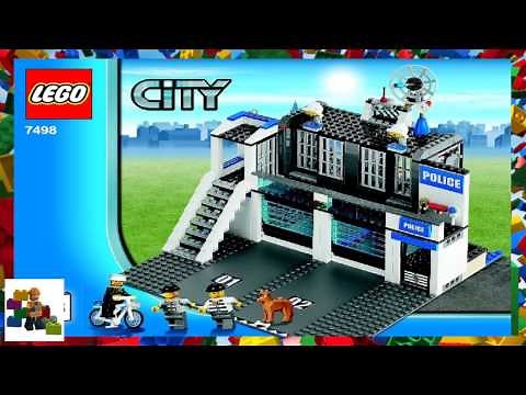LEGO instructions - City - Police - 7498 - Police Station (Book 3)
