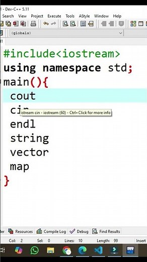 C++ namespace std Explained in 60 Seconds! 🔥 #cplusplus #cpp #programming
