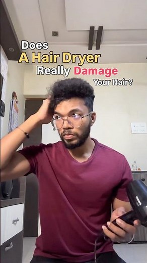 Hair dryer can damage your hair, if you are doing this…😱