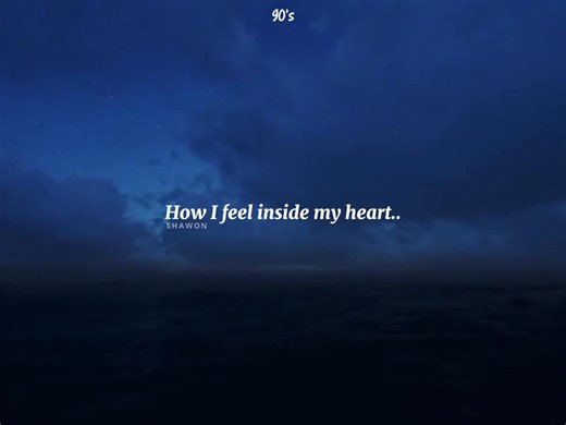 How I feel inside my heart..💔 | 90's