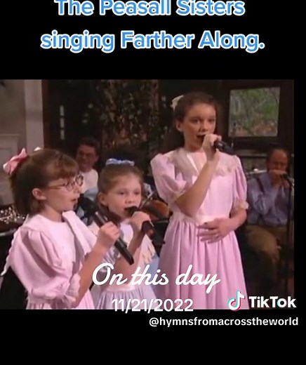 Father Along - Beautiful Gospel Song by Peasall Sisters