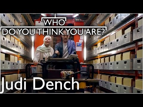 Dame Judi Dench Visits Denmark's National Archives | Who Do You Think You Are