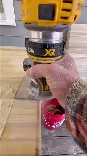 DIY How To Finish Butcher Block With Dark Half Tung Oil! #diy #shorts #viral #trending