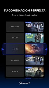 8K views · 33 reactions | Tu combinación perfecta para maratonear esta semana. Detén el video y descubre qué ver.  | Paramount+ | Facebook