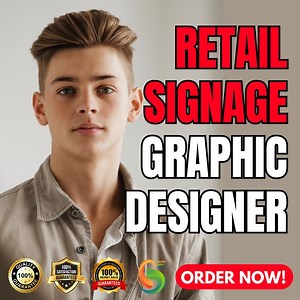 Custom Retail Signage Graphic Designer: Storefront, Trade Show, & Logo Branding - Etsy