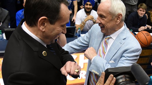 Duke’s Coach K, UNC’s Roy Williams honor coaches, offer advice in ACC Network special