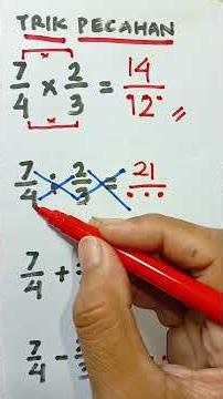 Trik Pecahan | Trik Matematika