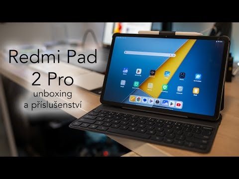 Redmi Pad 2 Pro - obří nabušený tablet za super cenu 👏. A uděláš z něj i notebook 🧑‍💻. Unboxing 👌