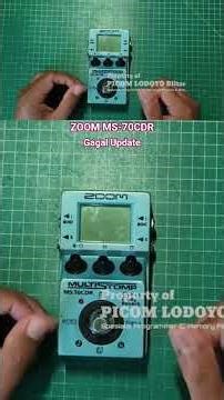 ZOOM MS-70CDR Dead, Failed to Update Shipment from Surabaya City