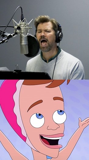 BEHIND THE SCENES 🎬 Andrew Rannells recording “Mouthful of Manhood” for the final season of Big Mouth | Big Mouth Human Resources