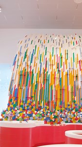 6.1K views · 81 reactions | If you had a cascading waterfall of LEGO bricks, what builds would your creativity bring to life? 隣 #Waterfall #LEGOHouse #HomeoftheBrick | LEGO House | Facebook