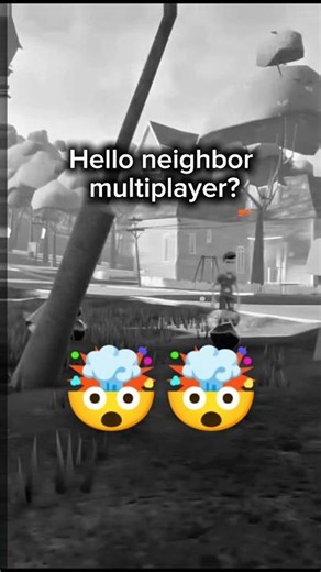 Hello neighbor multiplayer? | #helloneighbor #multiplayer #omg #gaming #wow #shorts