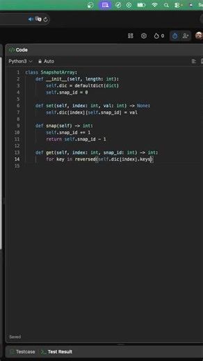 Leetcode 1146: Snapshot Array
