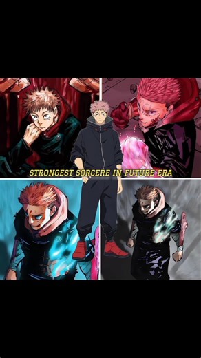 STRONGEST SORCERE DIFFERENT ERA / #yuji #strongest #anime #edit #shorts